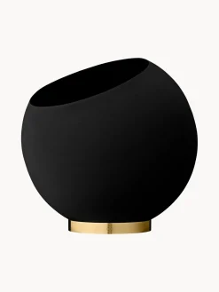 Hot AYTM Grand cache-pot en métal Globe Noir