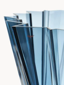Best Kartell Grand vase Shanghai, haut. 44 cm Bleu, transparent