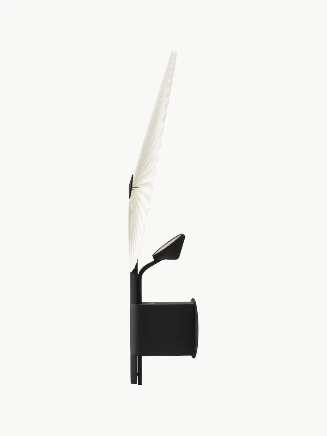 Hot Gejst Grande applique murale LED Liris, intensité lumineuse variable Blanc, noir