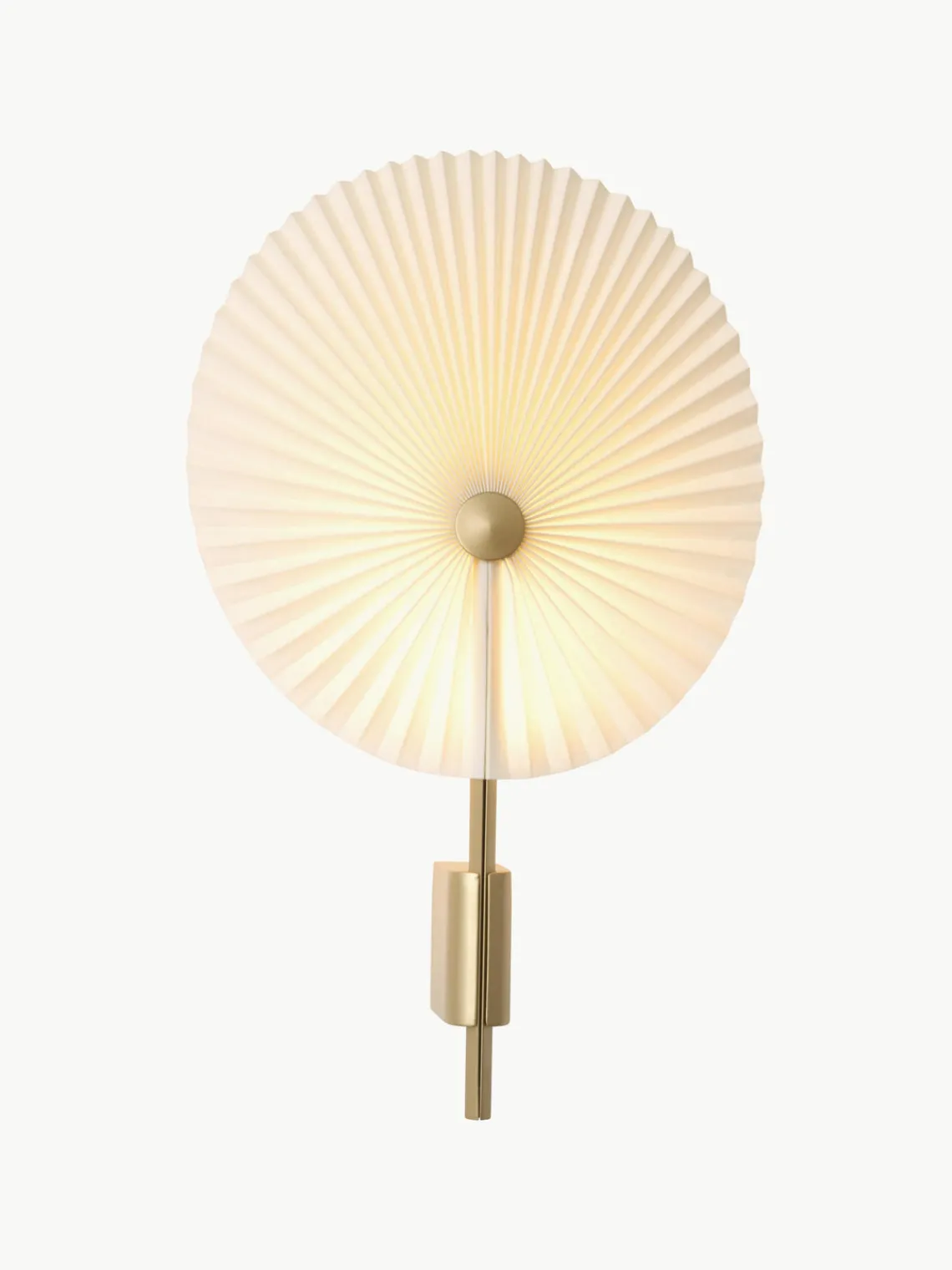 Best Gejst Grande applique murale LED Liris, intensité lumineuse variable Blanc, doré