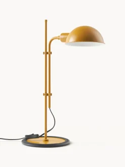 Discount Marset Grande lampe de bureau orientable Funiculí Jaune moutarde, haute brillance