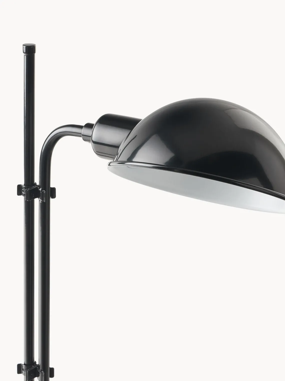Discount Marset Grande lampe de bureau orientable Funiculí Noir, haute brillance