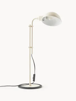 Discount Marset Grande lampe de bureau orientable Funiculí Beige clair, haute brillance