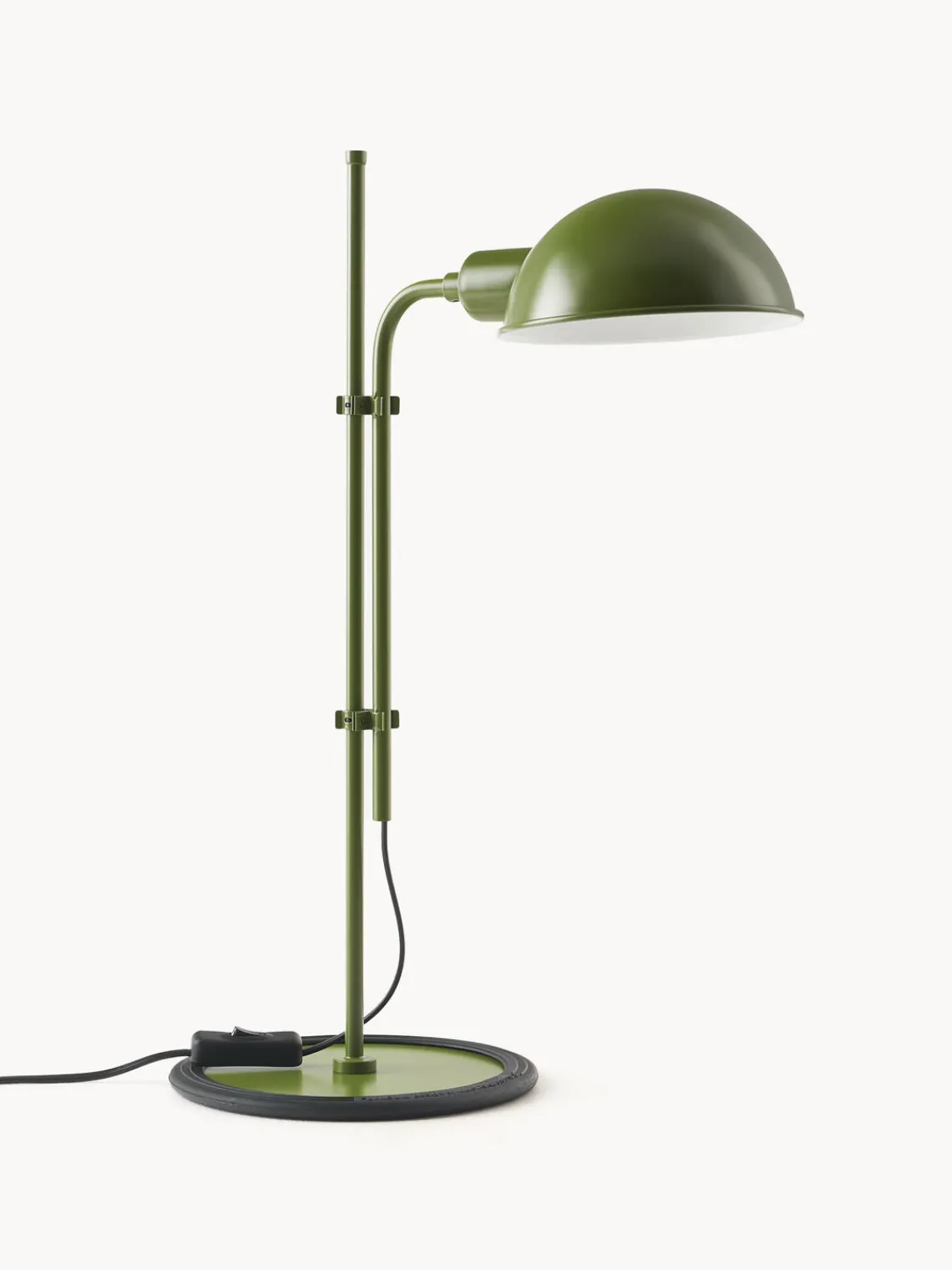 Hot Marset Grande lampe de bureau orientable Funiculí Vert foncé, haute brillance