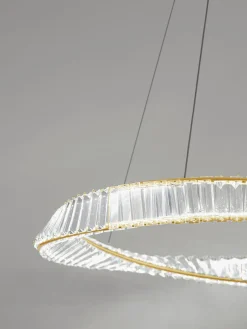 Hot Nova Luce Grande suspension à intensité variable Aurelia