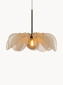 Clearance Markslöjd Grande suspension en fibres de bananier Styrka, tailles variées Beige clair, doré