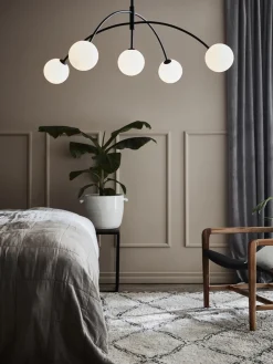 New Markslöjd Grande suspension en verre opalescent Heaven