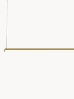 Online Maytoni Grande suspension LED avec changement de couleur et télécommande Halo, intensité lumineuse variable Doré
