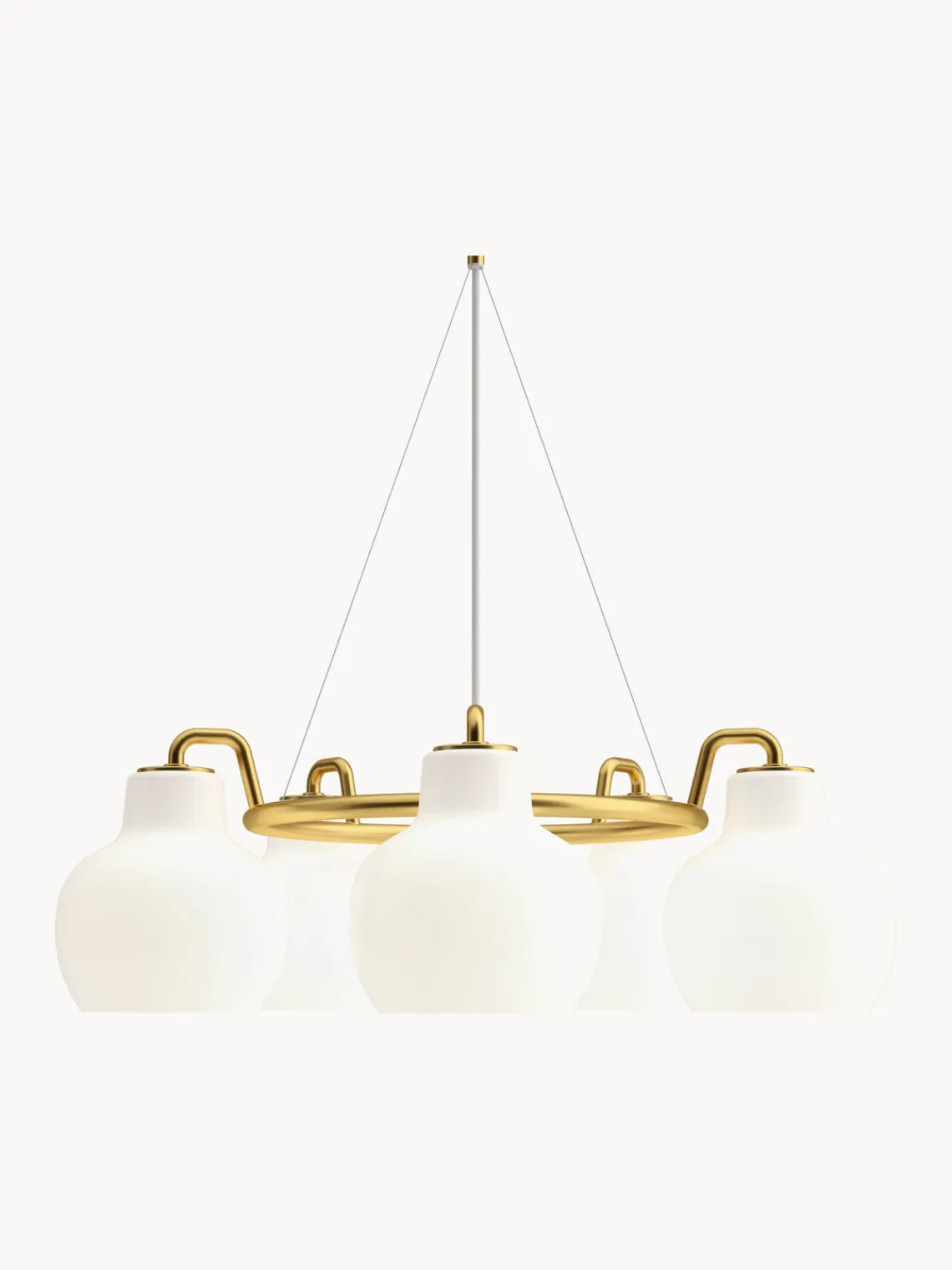 Hot Louis Poulsen Grande suspension soufflée bouche VL Ring Crown