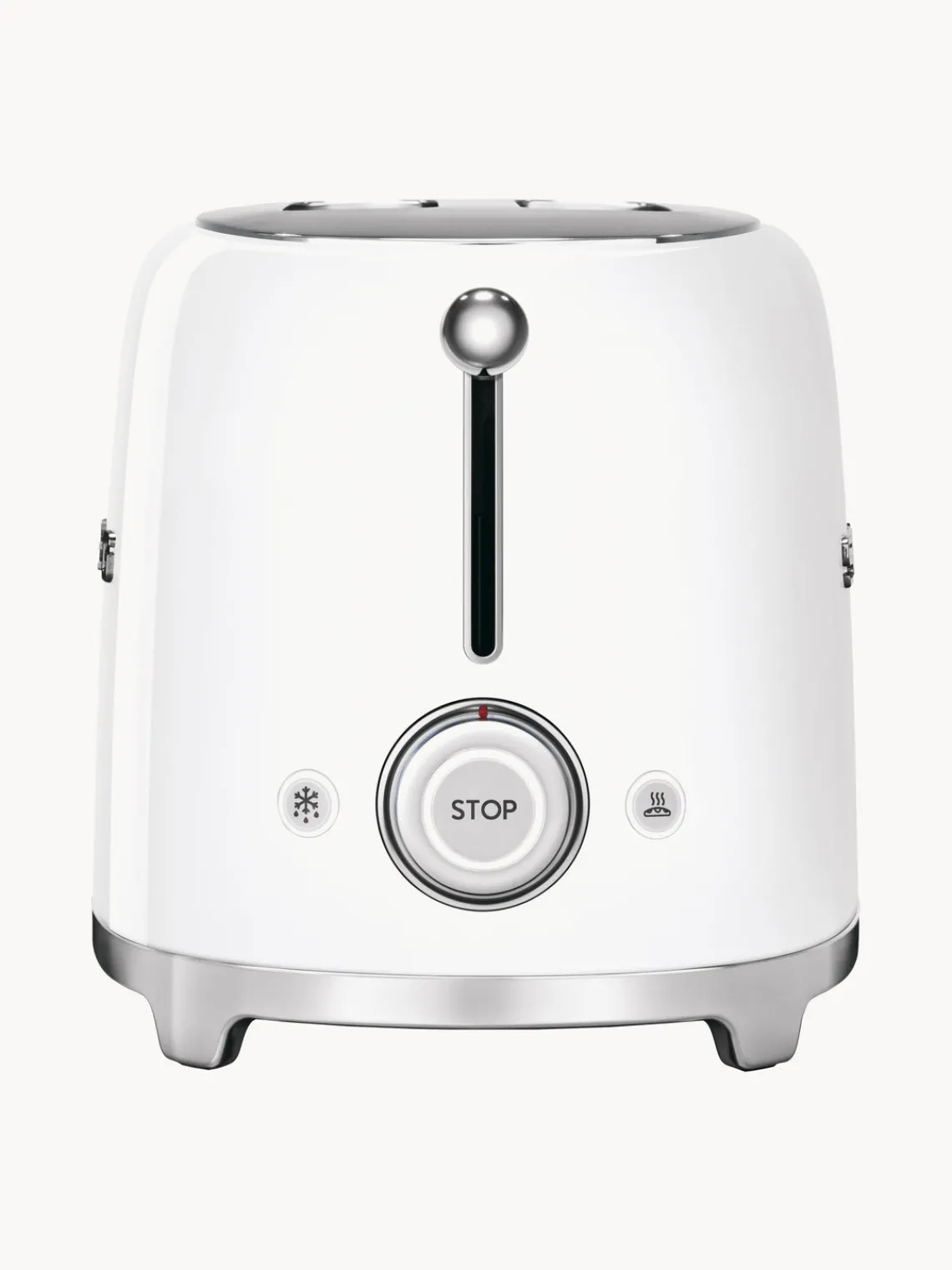 Online Smeg Grille-pain 2 tranches 50's Style Blanc, haute brillance
