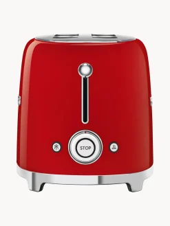Sale Smeg Grille-pain 2 tranches 50's Style Rouge, haute brillance