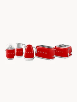Sale Smeg Grille-pain 2 tranches 50's Style Rouge, haute brillance