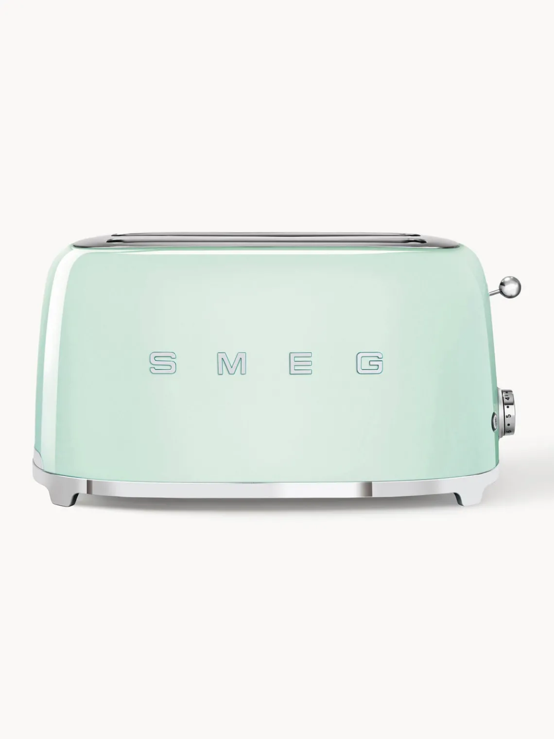 Discount Smeg Grille-pain 4 tranches 50's Style Vert menthe, haute brillance