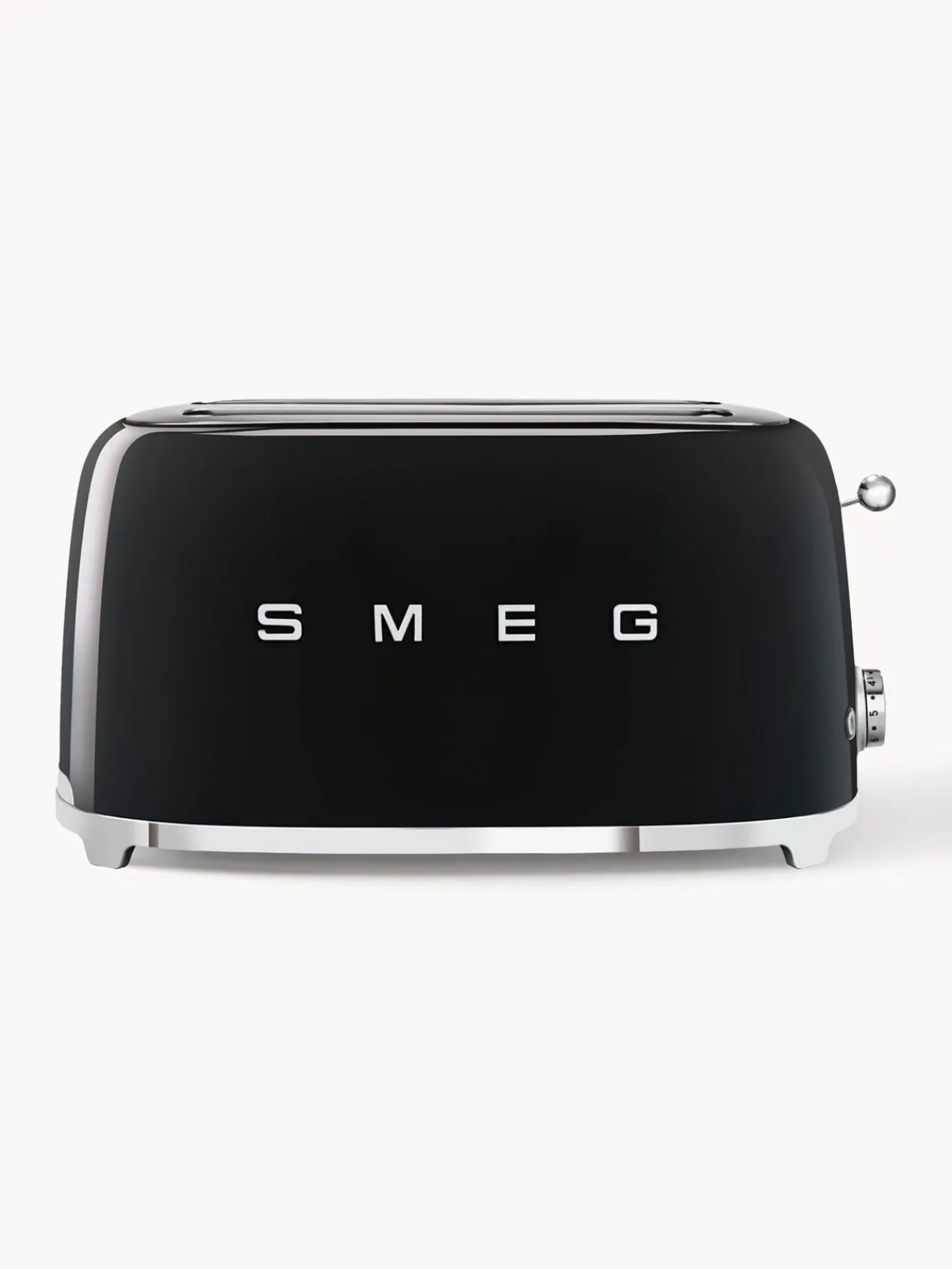 Online Smeg Grille-pain 4 tranches 50's Style Noir, haute brillance