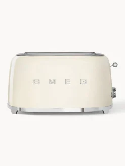 Online Smeg Grille-pain 4 tranches 50's Style Blanc crème, haute brillance
