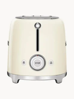 Online Smeg Grille-pain 4 tranches 50's Style Blanc crème, haute brillance