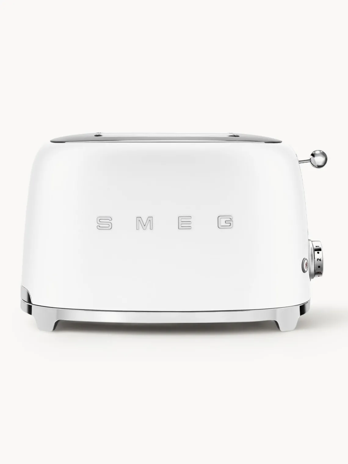 Outlet Smeg Grille-pain 2 tranches 50's Style Blanc, mat