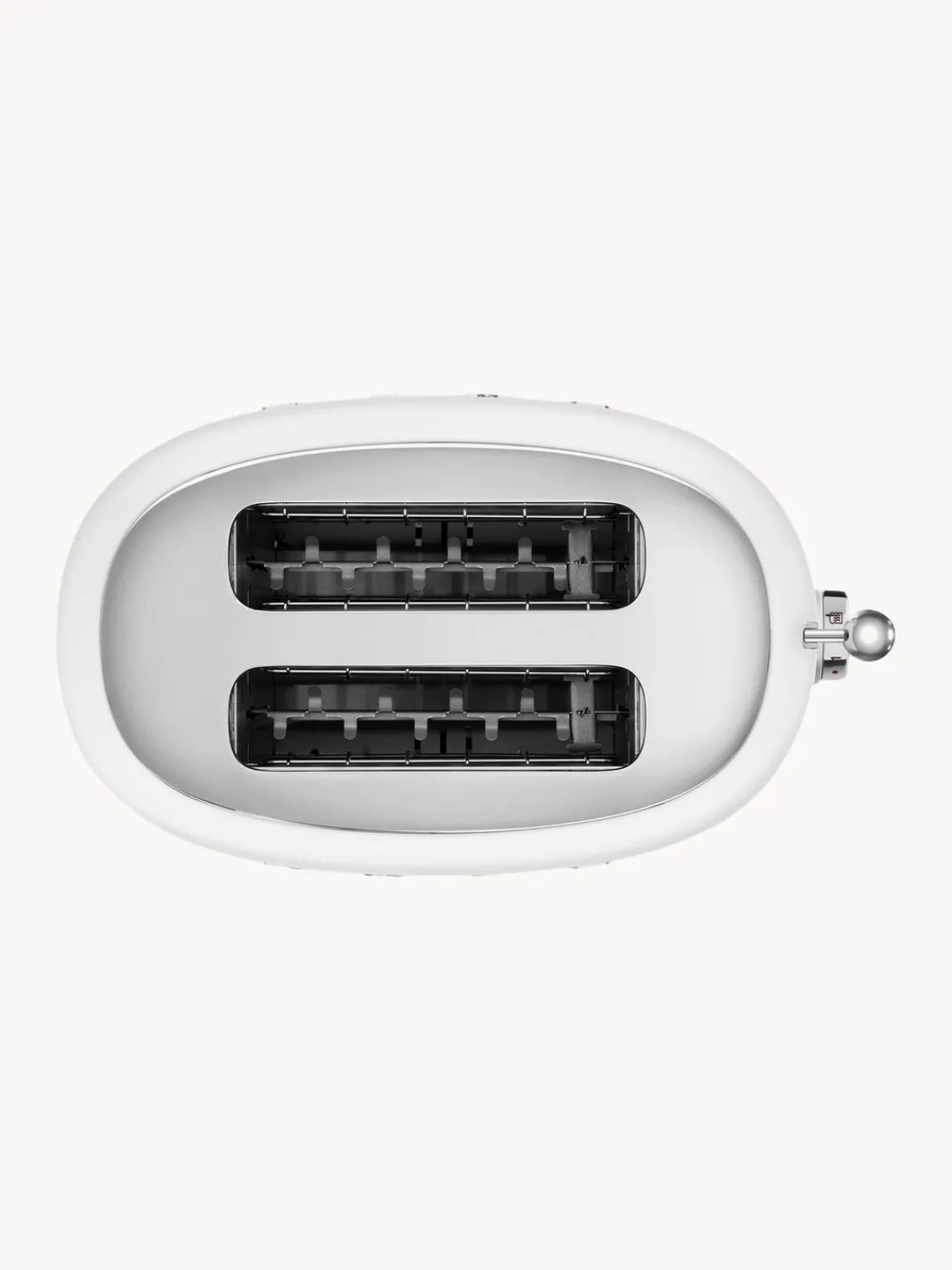 Outlet Smeg Grille-pain 2 tranches 50's Style Blanc, mat