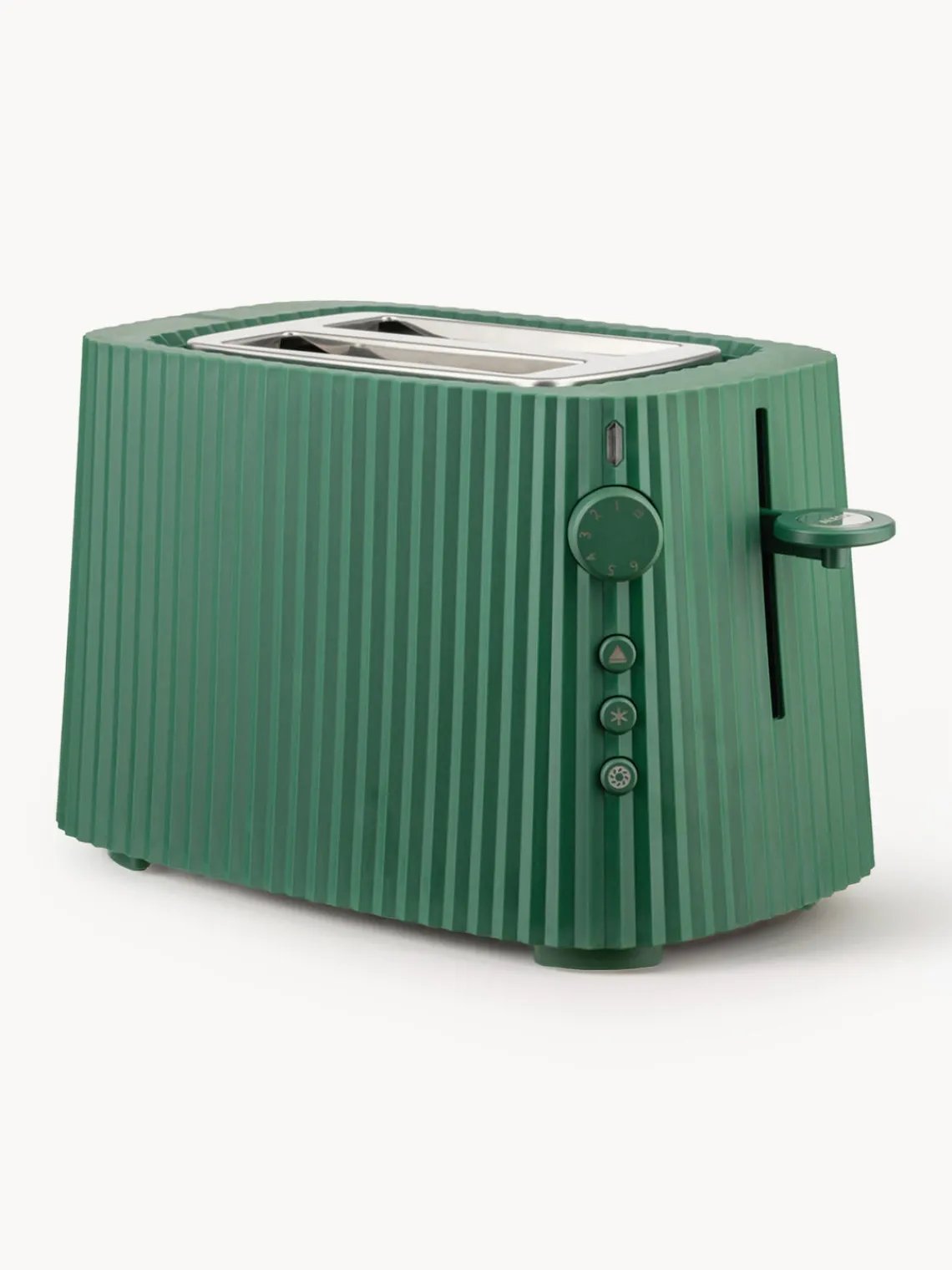 Sale ALESSI Grille-pain Plissé Vert foncé