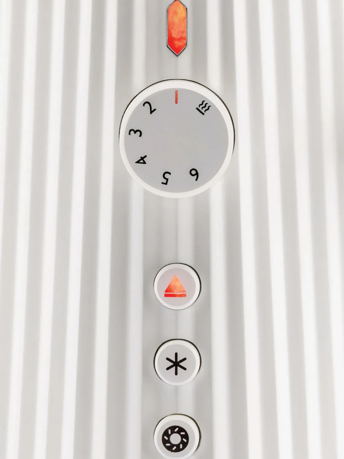 Outlet ALESSI Grille-pain Plissé Blanc