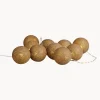Outlet Markslöjd Guirlande lumineuse LED artisanale Twix, 285 cm