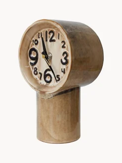 Discount HKLIVING Horloge à poser peints à la main en céramique Retro