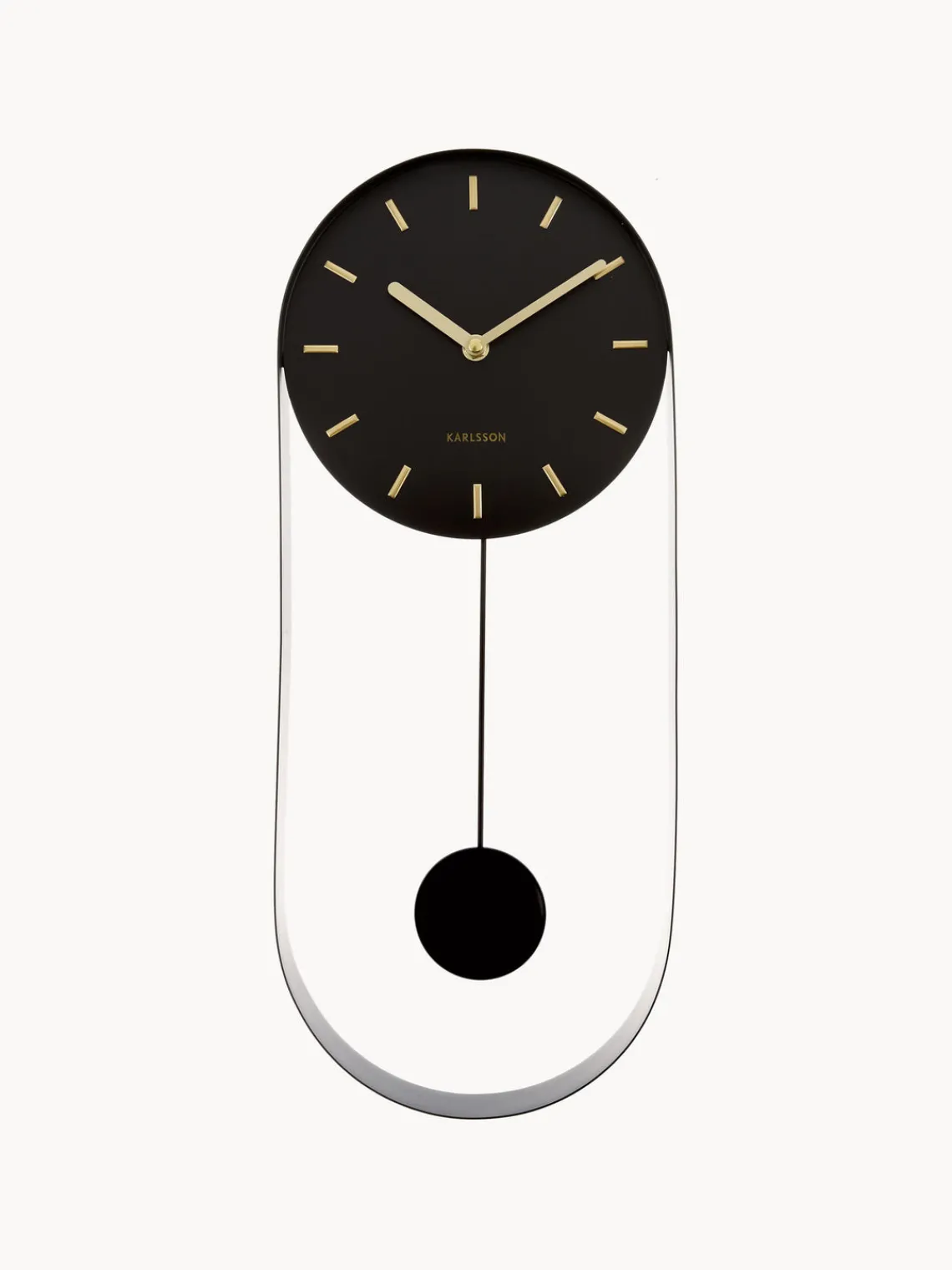 Clearance Karlsson Horloge murale Charm Noir