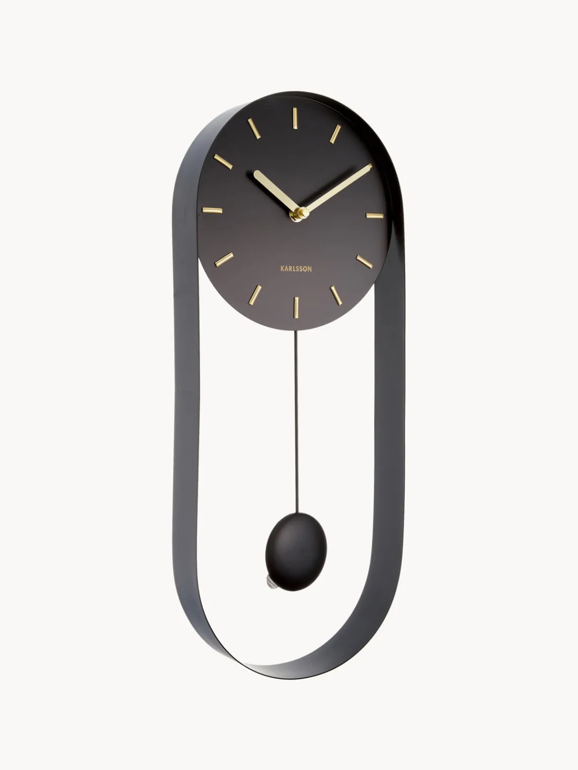 Clearance Karlsson Horloge murale Charm Noir