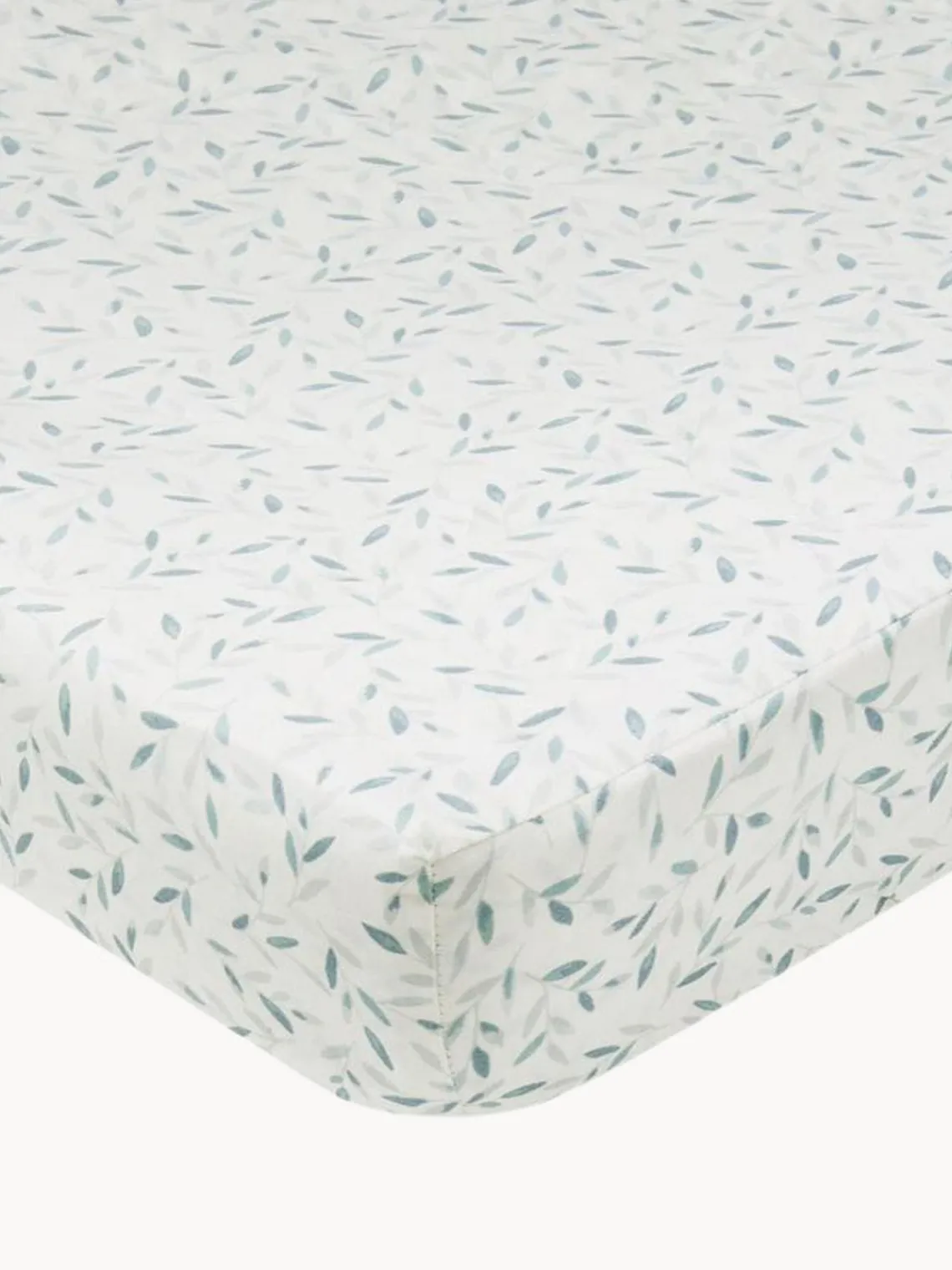 Clearance Cam Cam Copenhagen Housse de matelas à langer en coton bio Green Leaves