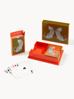 Hot Jonathan Adler Jeu de cartes Leopard