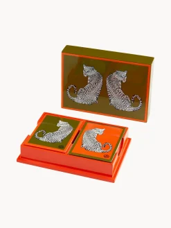 Hot Jonathan Adler Jeu de cartes Leopard