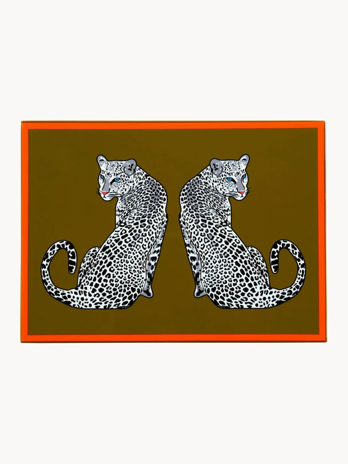 Hot Jonathan Adler Jeu de cartes Leopard