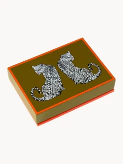 Hot Jonathan Adler Jeu de cartes Leopard