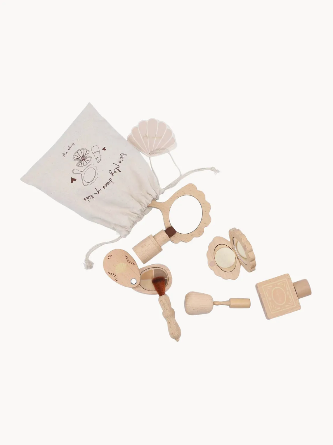 Discount Konges Slojd Jeu de maquillage Multi, 7 élém.