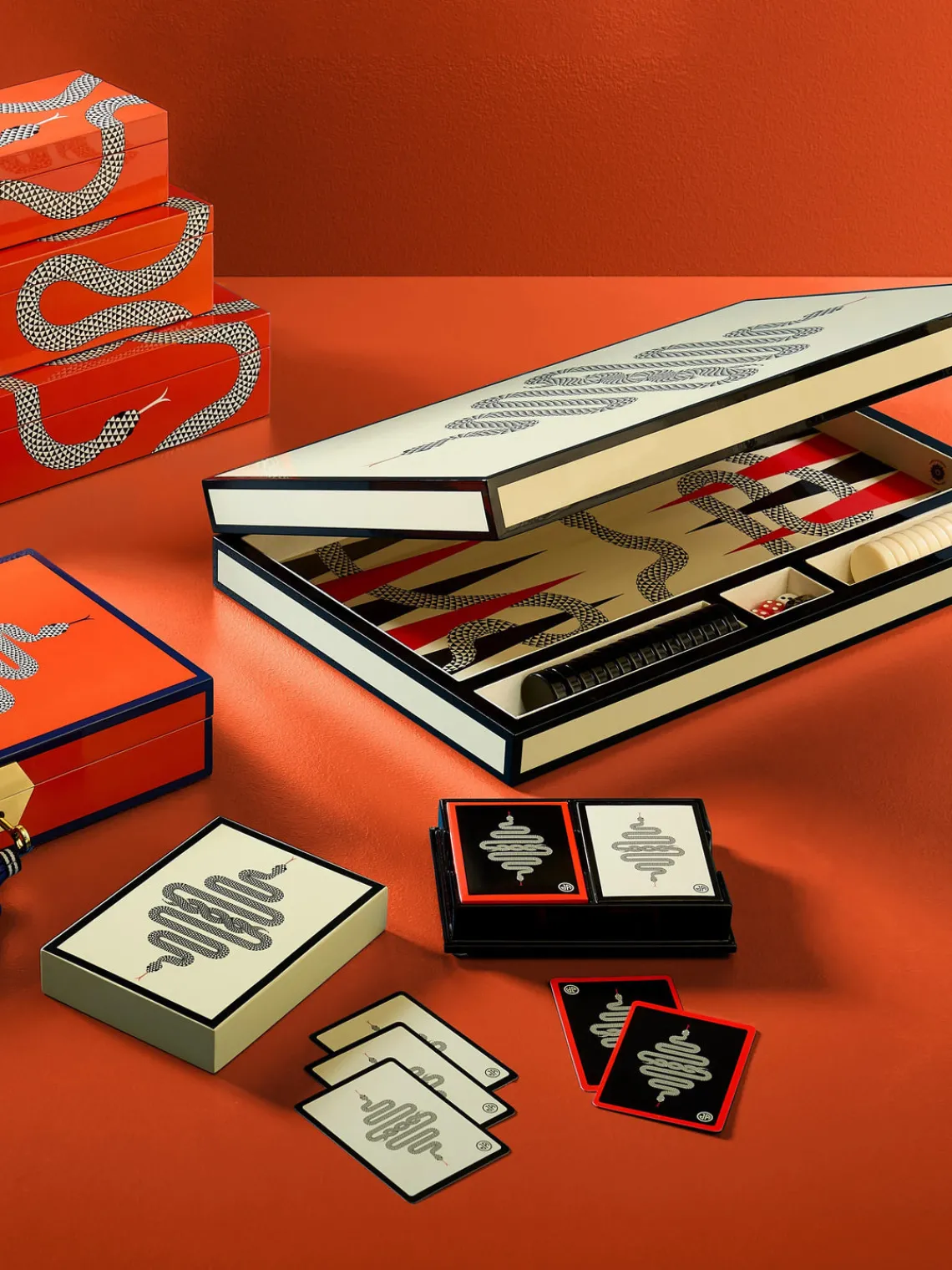 Sale Jonathan Adler Jeu du backgammon Eden