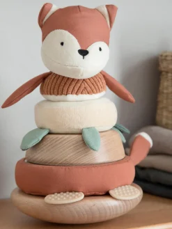 Online Sebra Jouet à empiler Sparky the Fox, 6 élém.