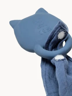 Sale Sebra Jouet de dentition avec doudou Comforter Bleu foncé