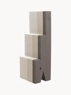 Online bObles Jouet de motricité Crocodile, larg. 60 cm Blanc cassé, beige, taupe