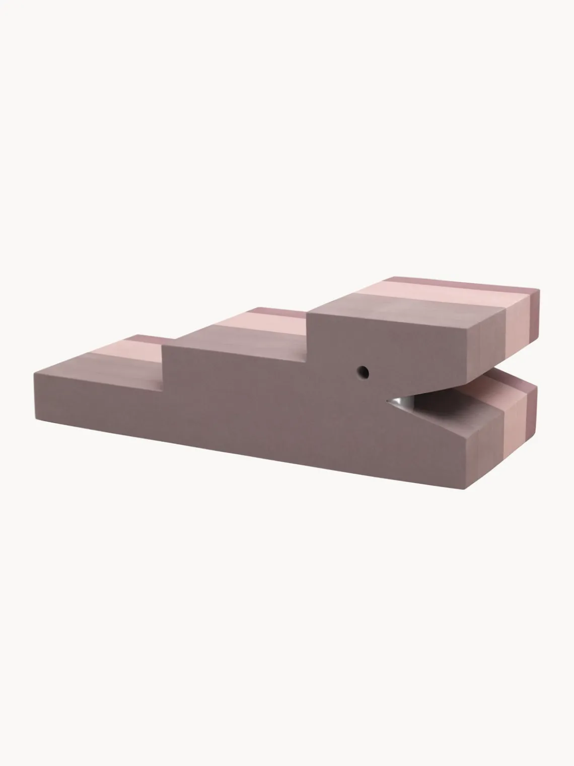 Online bObles Jouet de motricité Crocodile, larg. 60 cm Mauve, rose pâle, vieux rose