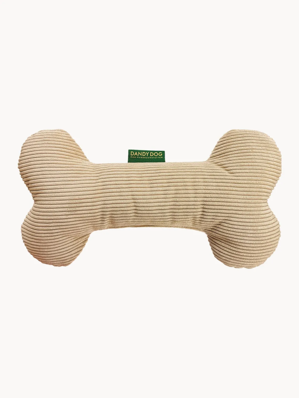 Best Dandy Dog Jouet en velours côtelé pour chien en forme d'os Relax , tailles variées