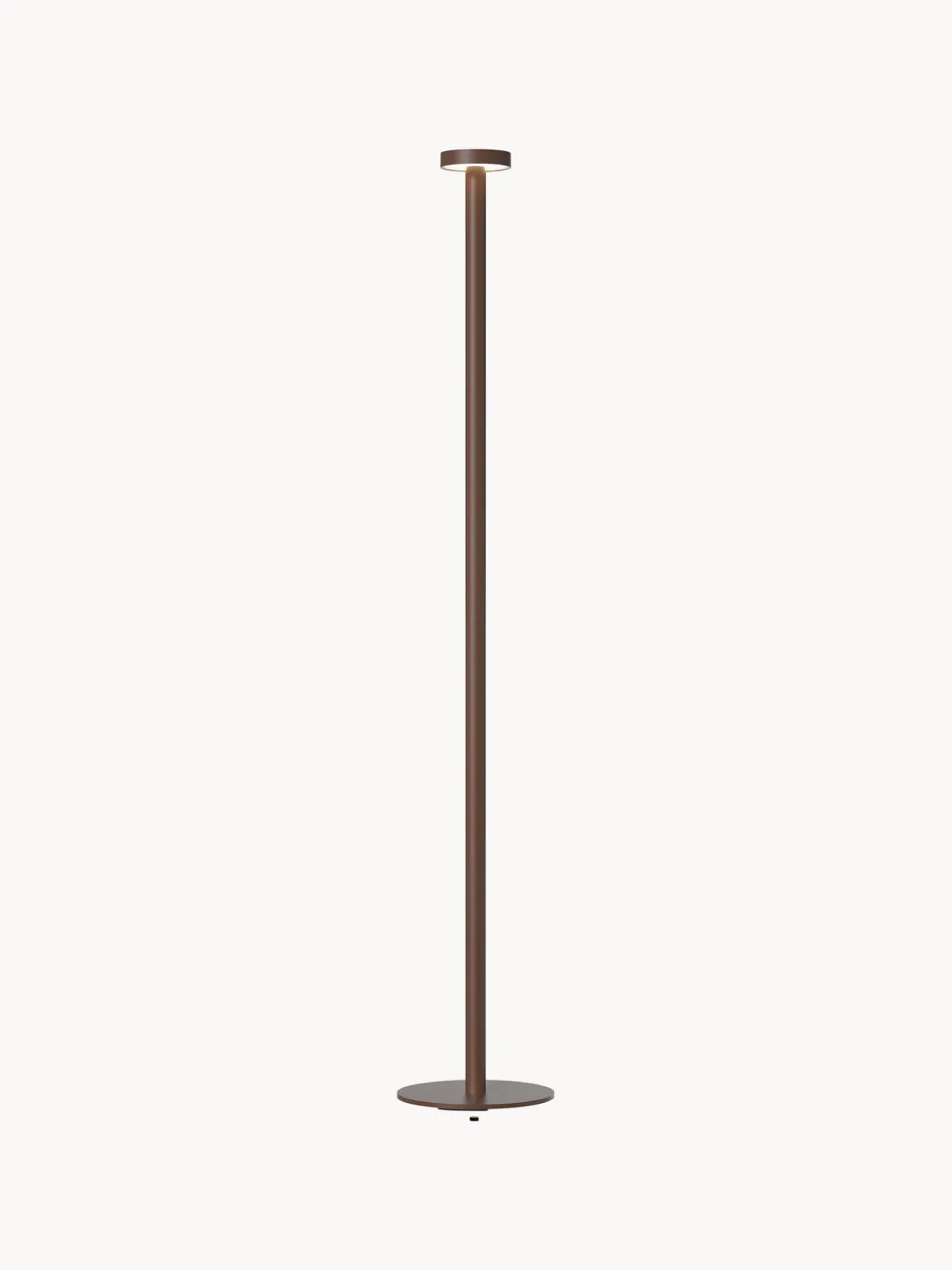 Hot sompex Lampadaire d'extérieur LED Boro, intensité lumineuse variable Brun