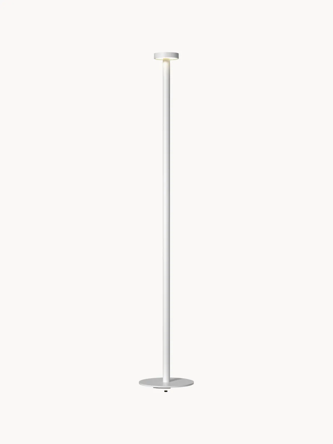 New sompex Lampadaire d'extérieur LED Boro, intensité lumineuse variable Blanc