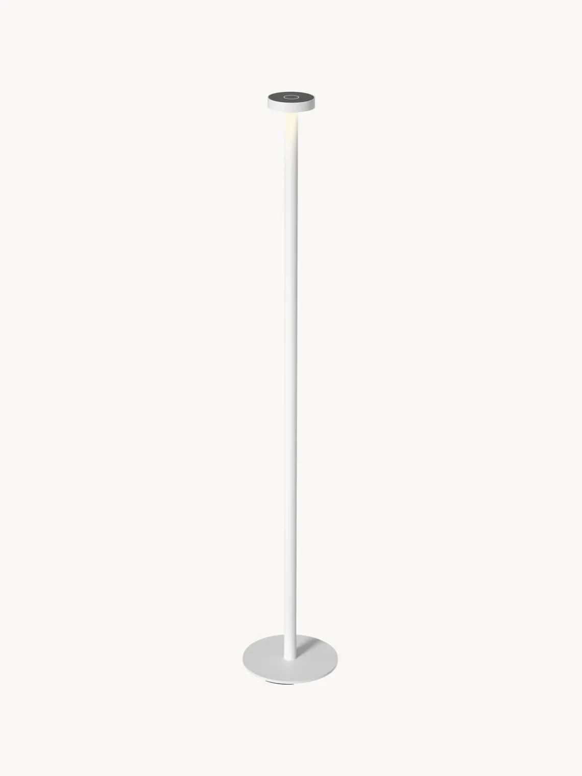 New sompex Lampadaire d'extérieur LED Boro, intensité lumineuse variable Blanc