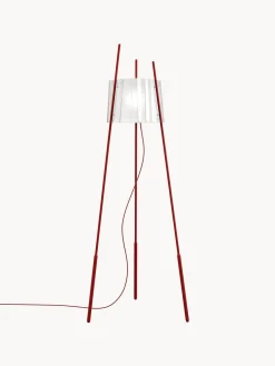 Best kdln Lampadaire soufflé bouche Tyla, intensité lumineuse variable Bois