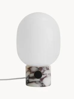 Discount Audo Copenhagen Lampe à poser avec port USB JWDA, intensité lumineuse variable Gris, marbré