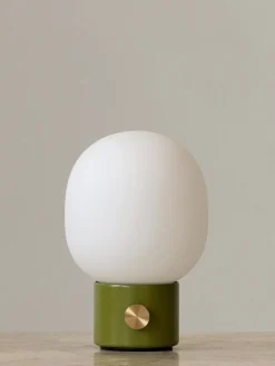 Online Audo Copenhagen Lampe à poser avec port USB et intensité variable JWDA Blanc, vert