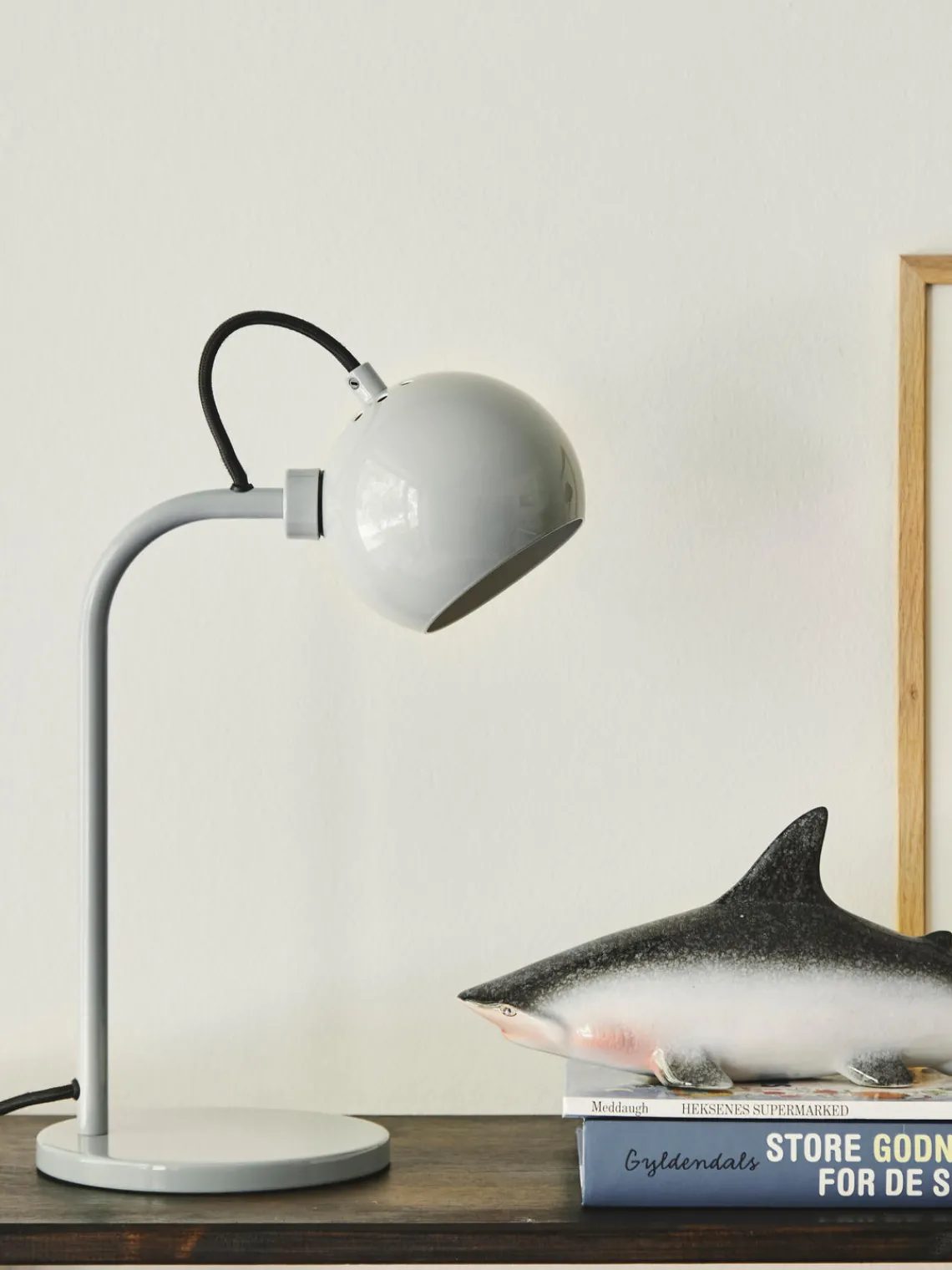 Sale Frandsen Lampe à poser design Ball Gris-bleu