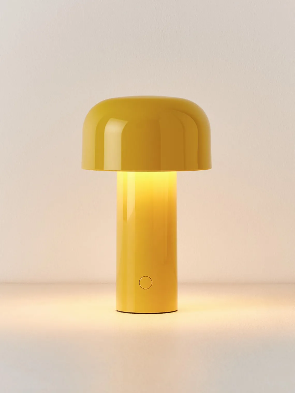 New Flos Lampe à poser LED à intensité variable Bellhop Jaune citron, haute brillance