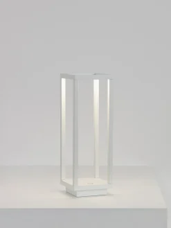 Discount zafferano Lampe à poser LED mobile à intensité variable Home Pro Blanc