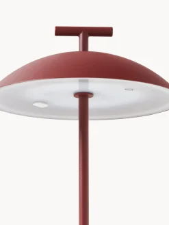 Best Kartell Lampe à poser LED mobile intérieure/extérieure Mini Geen-A, intensité lumineuse variable Rouge rouille